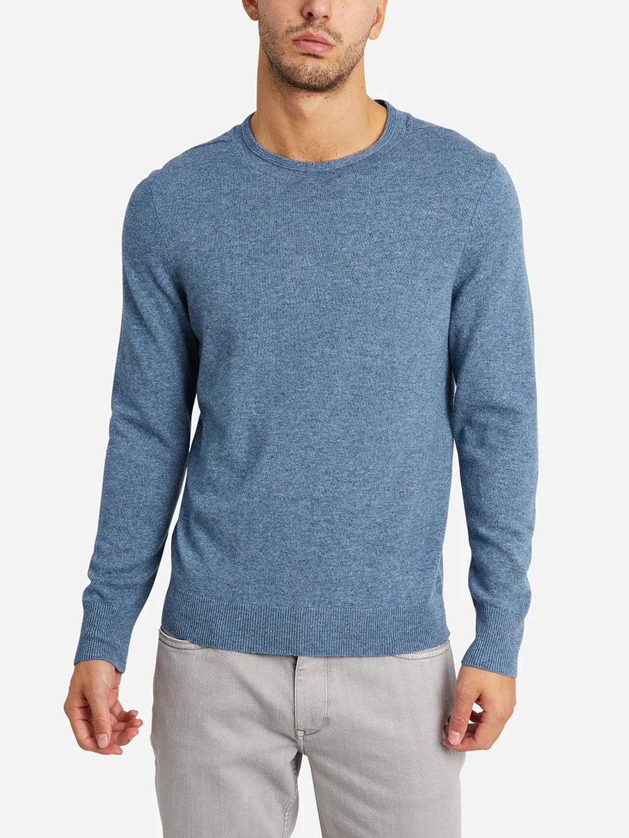 Dante Crew Sweater - China Blue