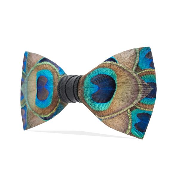 Hammock Bow Tie - Peacock Feathers
