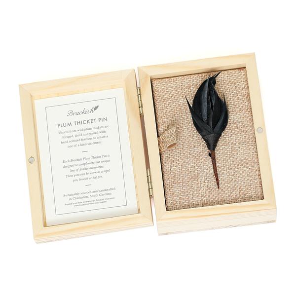 Lincoln Lapel Pin - Goose Feathers