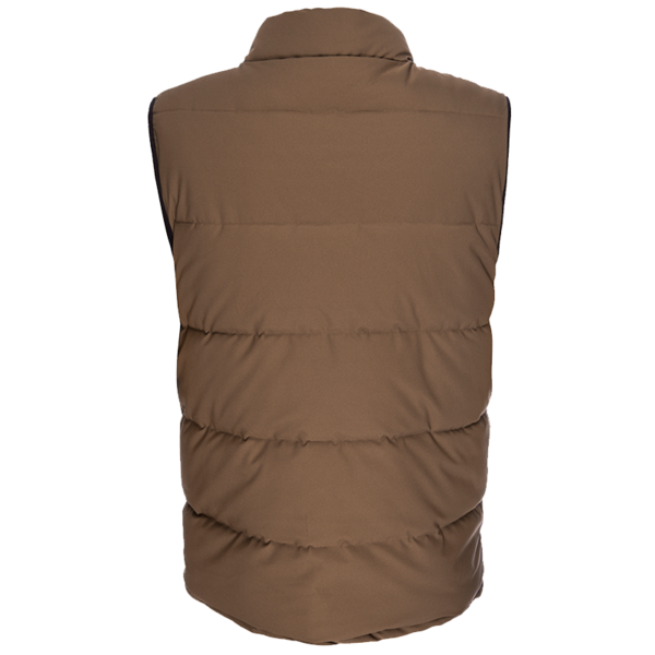Quilted Vest - Brown