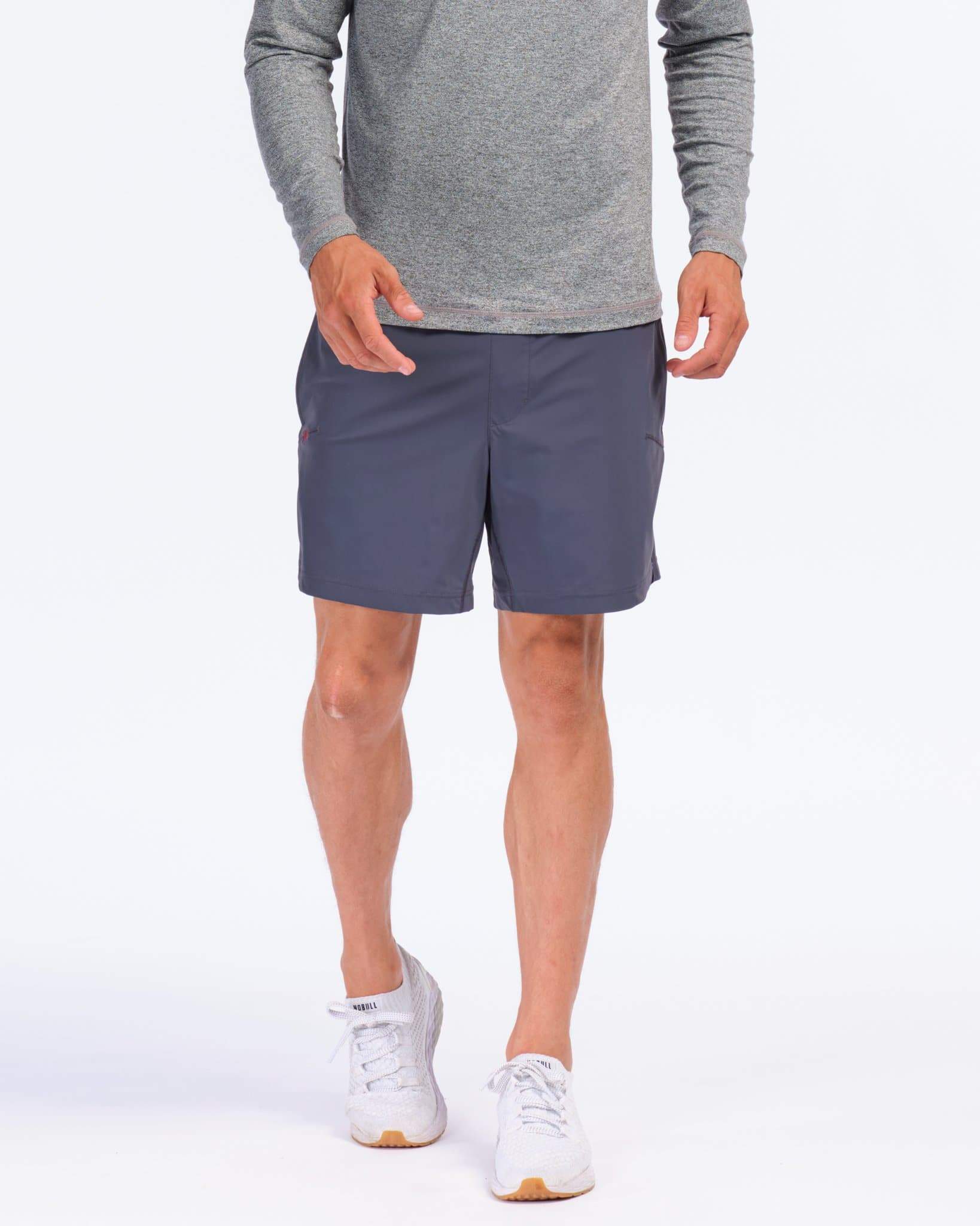 7" Versatility Short Unlined - Asphalt