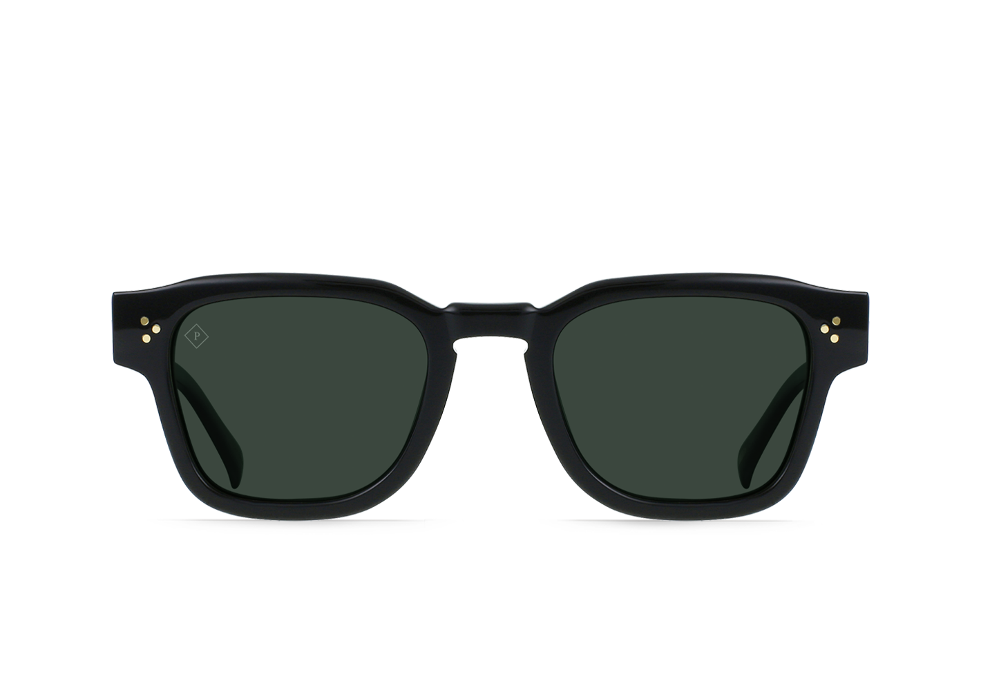 Rece - Recycled Black_Green Polarized