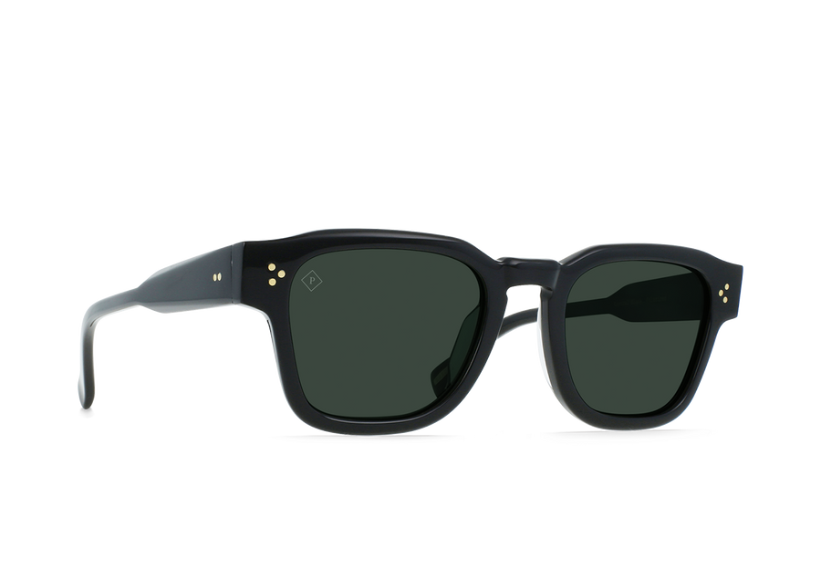 Rece - Recycled Black_Green Polarized