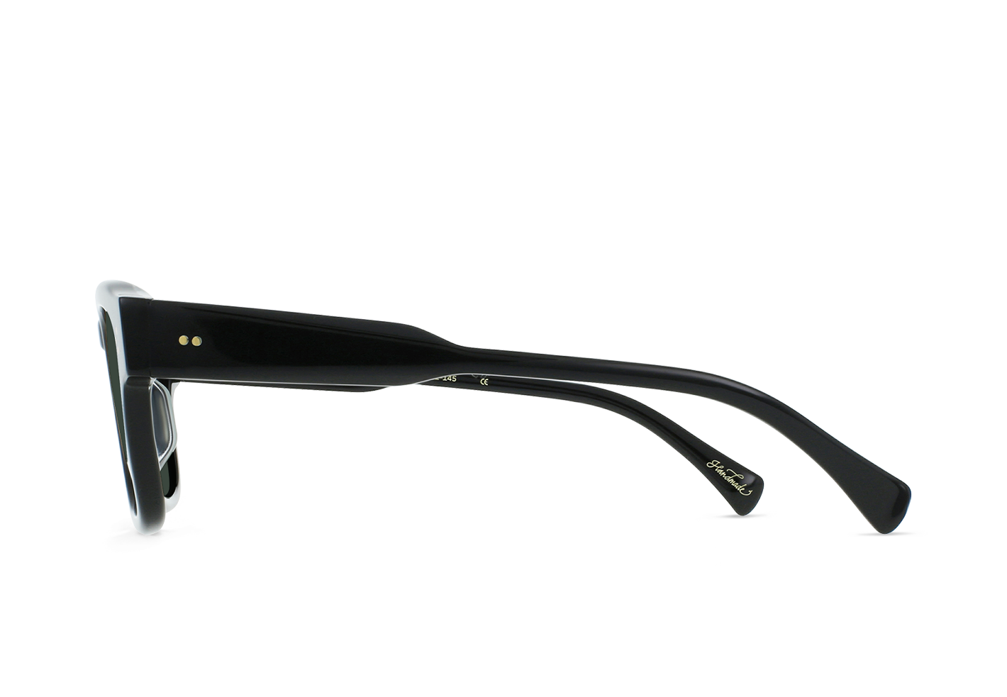 Rece - Recycled Black_Green Polarized