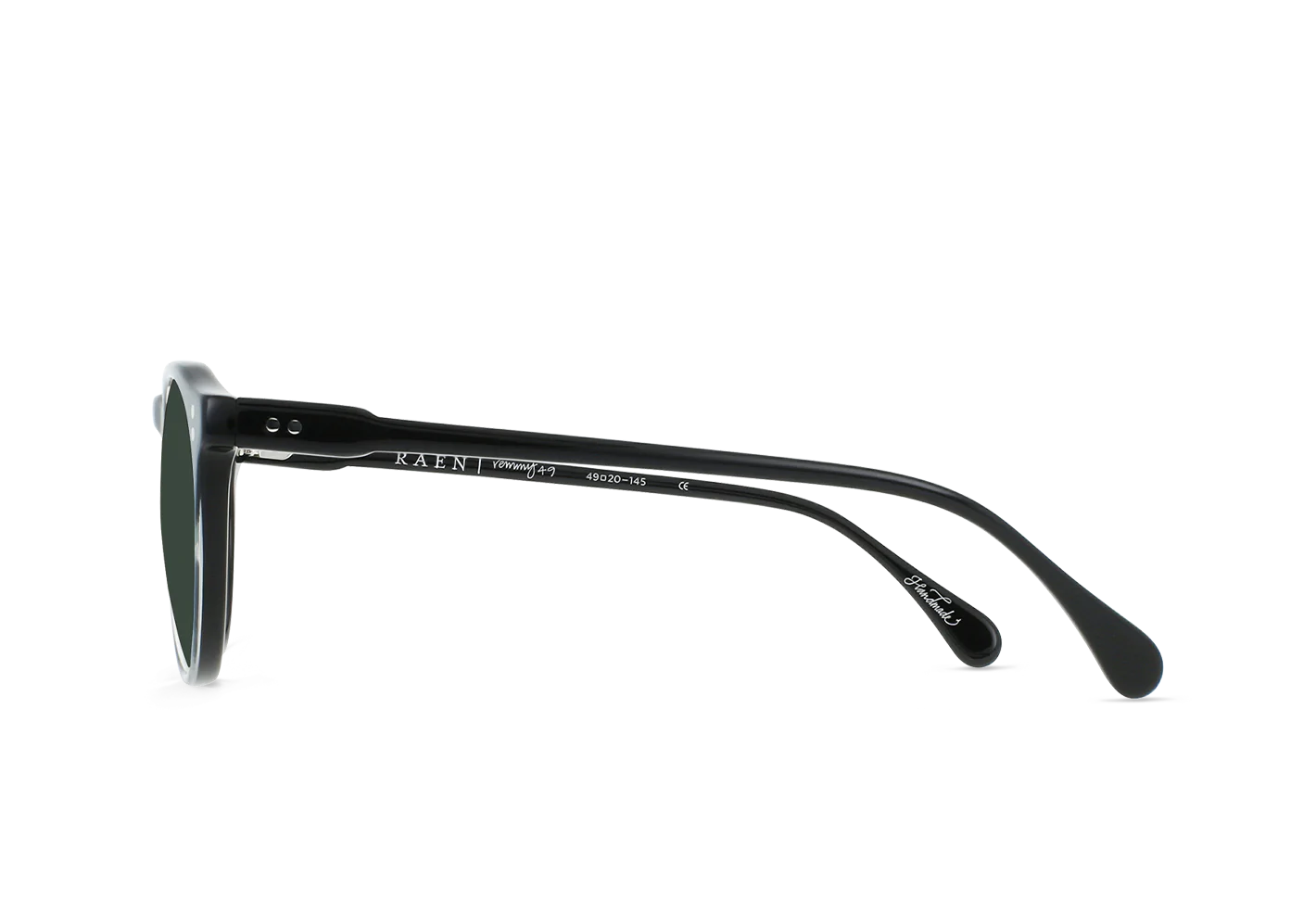Remmy 49 - Recycled Black_Green Polarized