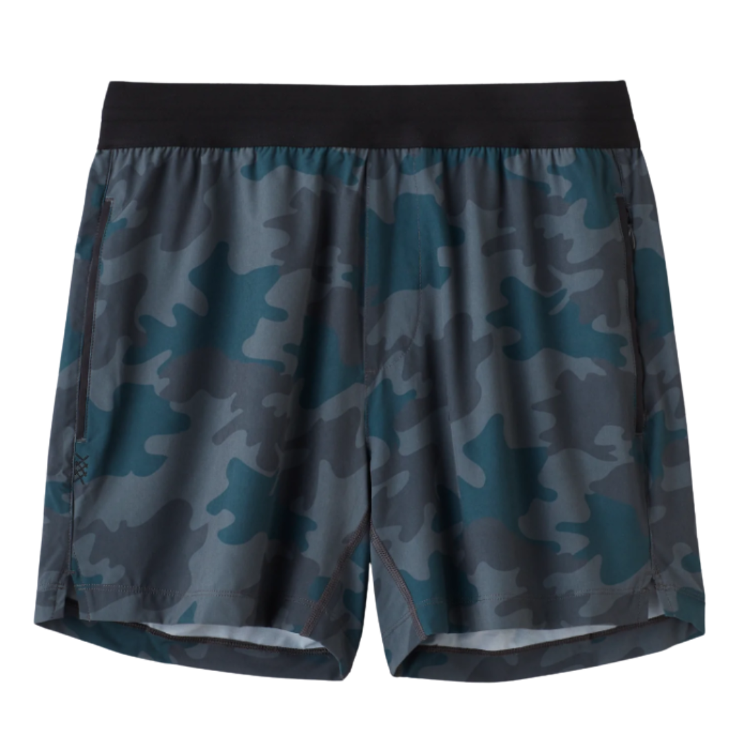 5" Mako Tech Short Unlined - Wild Forest Camo