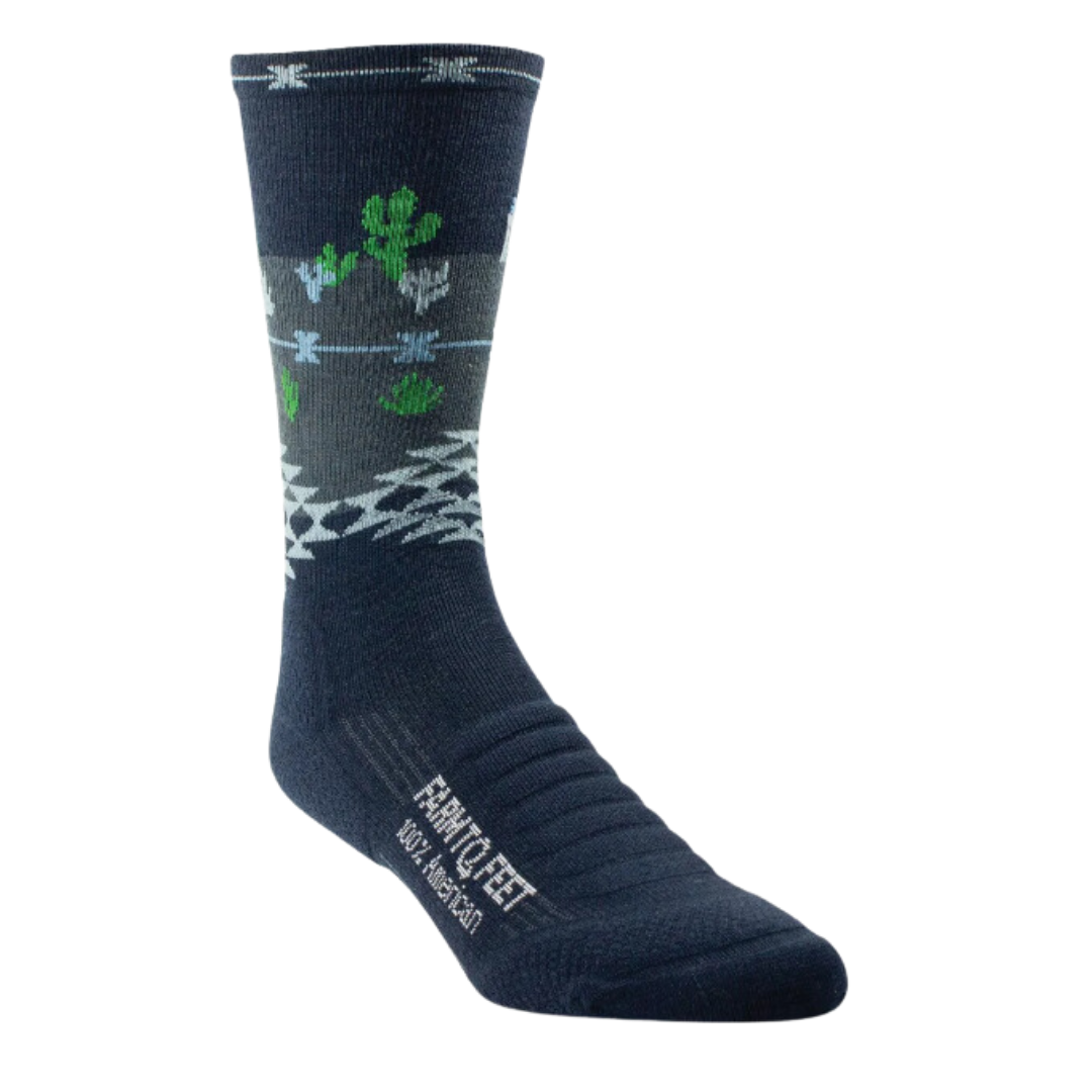 Silver City Light Targeted Cushion 3/4 Crew - Total Eclipse