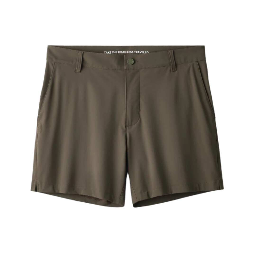 6" Resort Short - Survivor Green