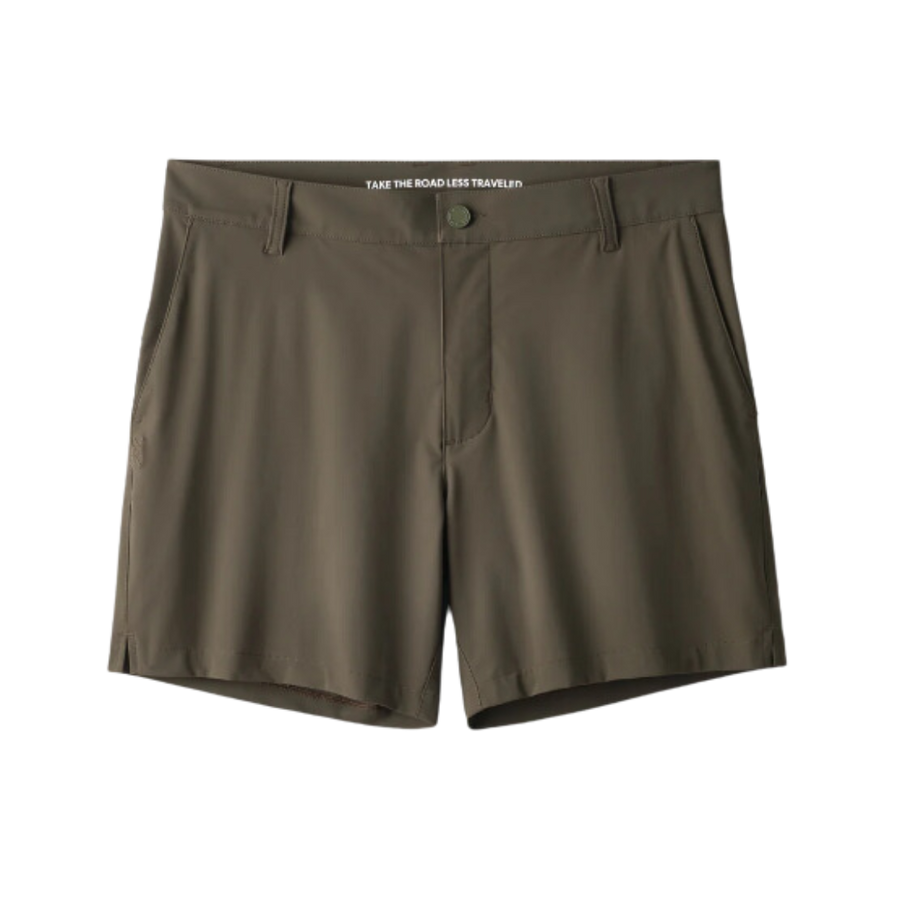 6" Resort Short - Survivor Green