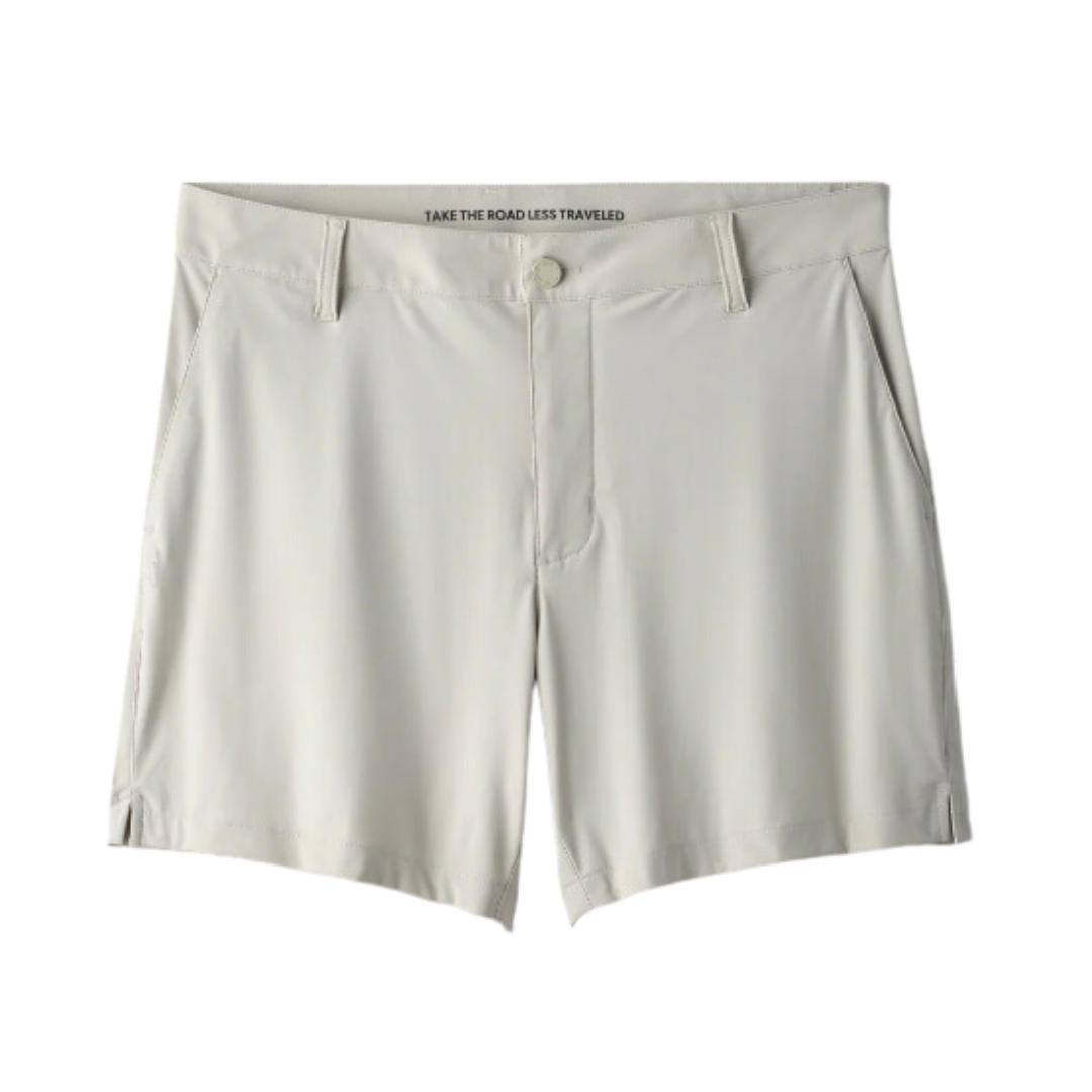 6" Resort Short - London Fog