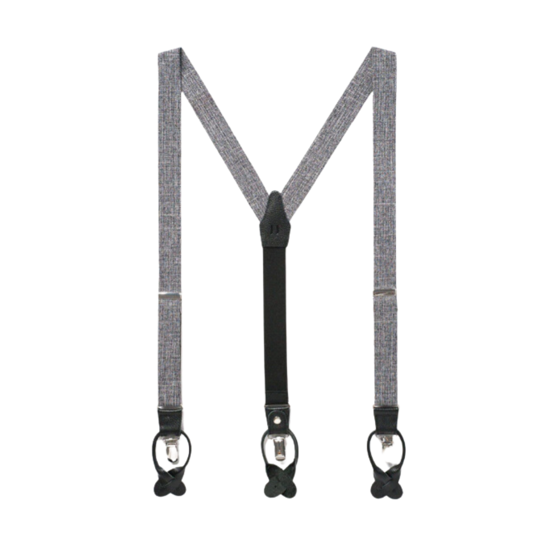 Classic Suspenders - Cobblestone Grey Cruiser