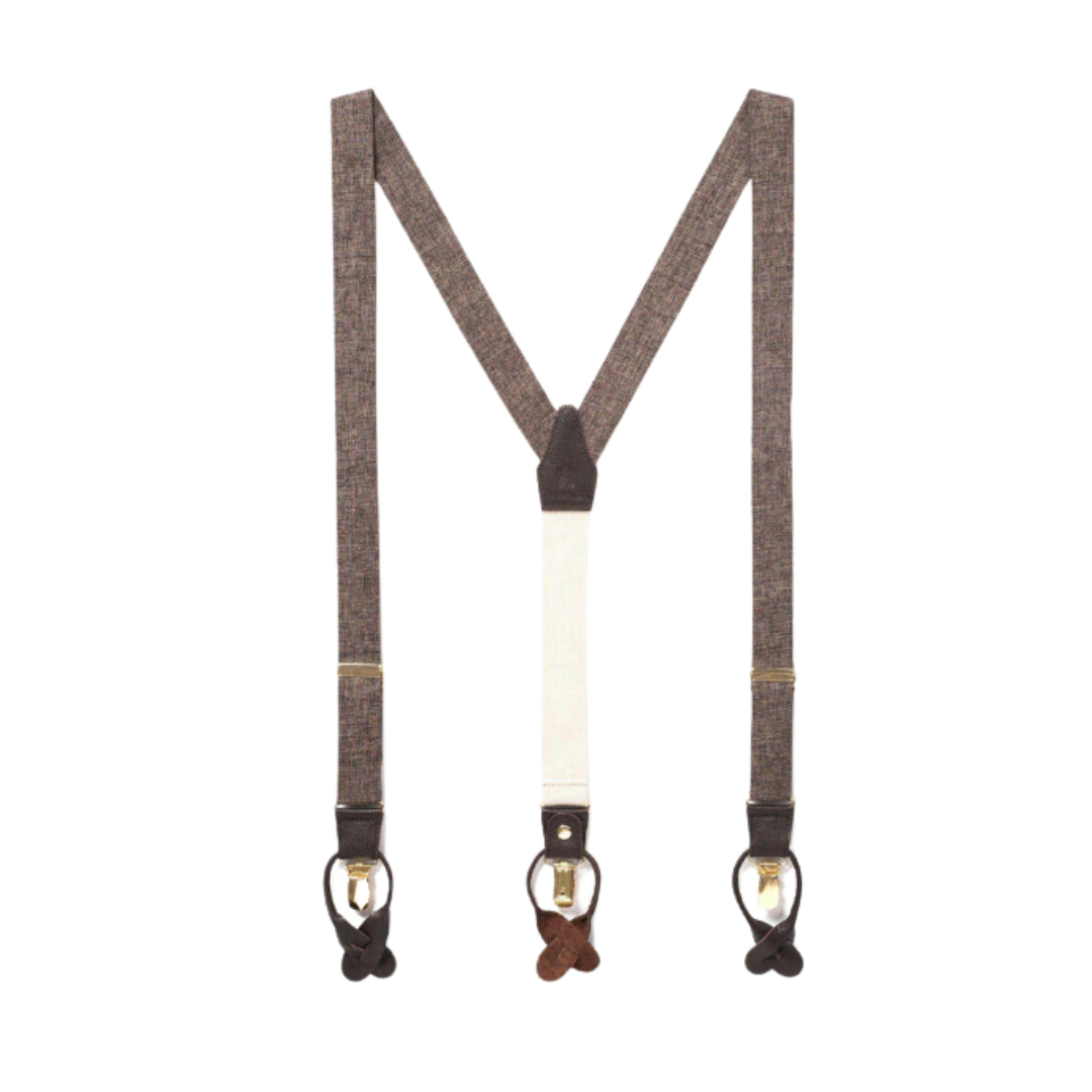 Classic Suspenders - Autumn Harvest Brown