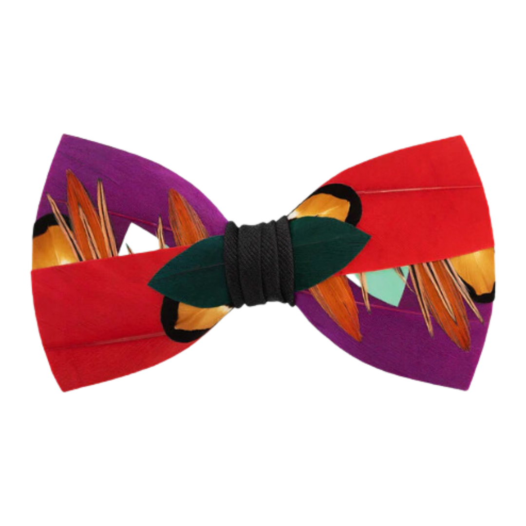Wayfarer Bow Tie - Goose, Pheasant, Turkey & Rooster Feathers