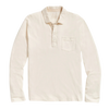 Long Sleeve Pensacola Polo - Tinted White