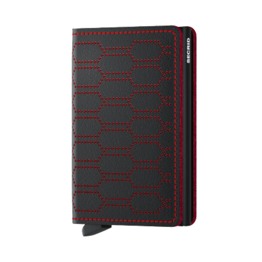 Slimwallet - Fuel Black & Red