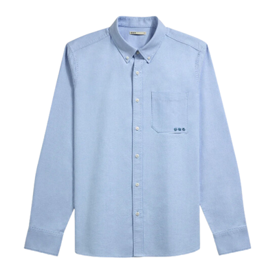 Fulton Logo Oxford - Light Blue