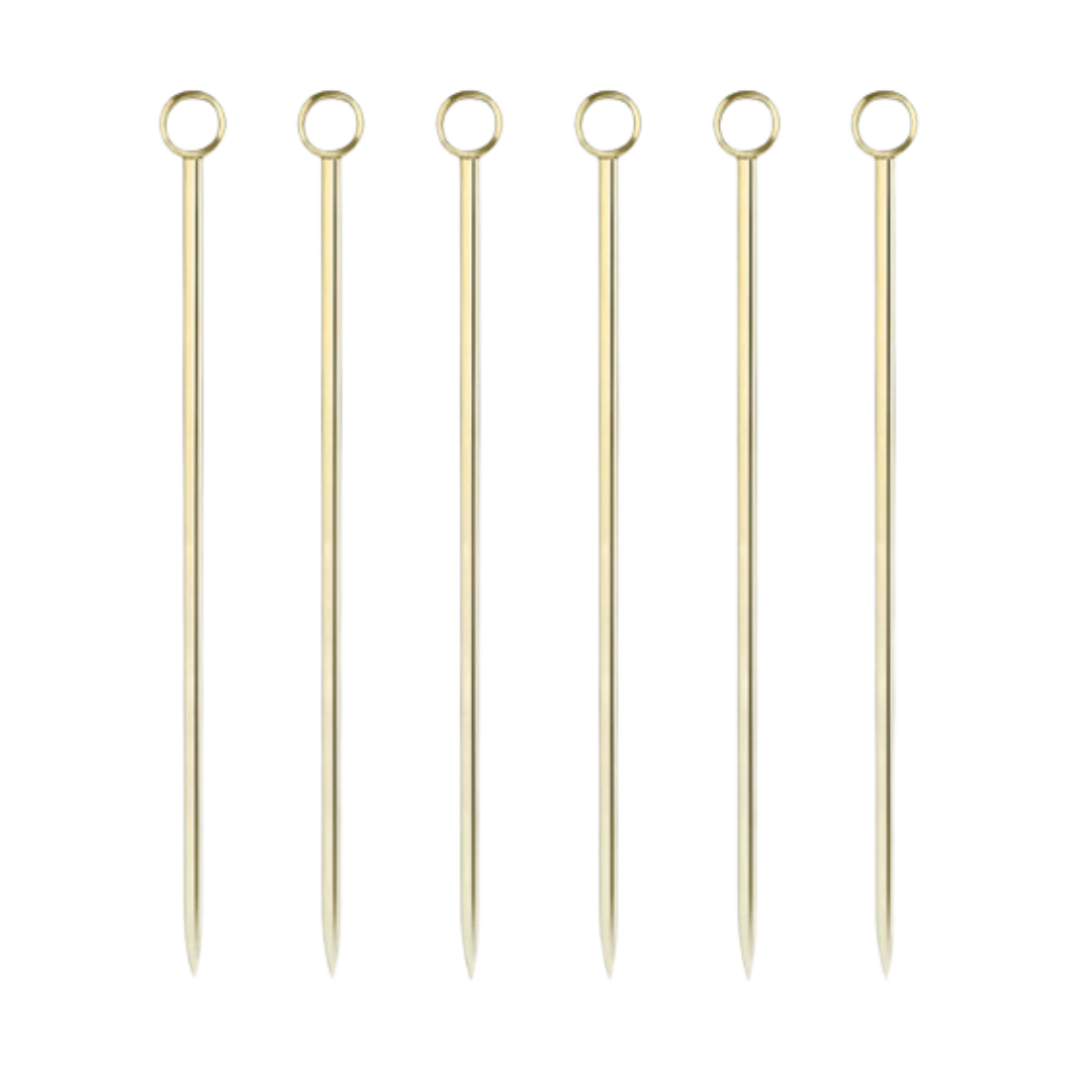 Belmont Cocktail Picks - Gold