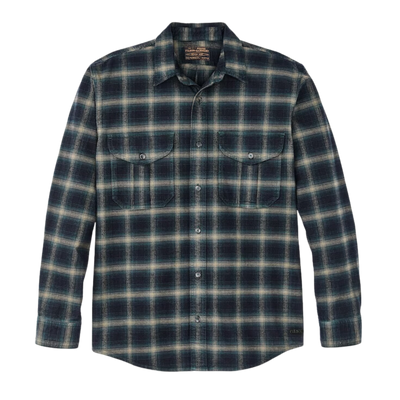 Alaskan Guide Shirt - Navy, Pine & Bronze