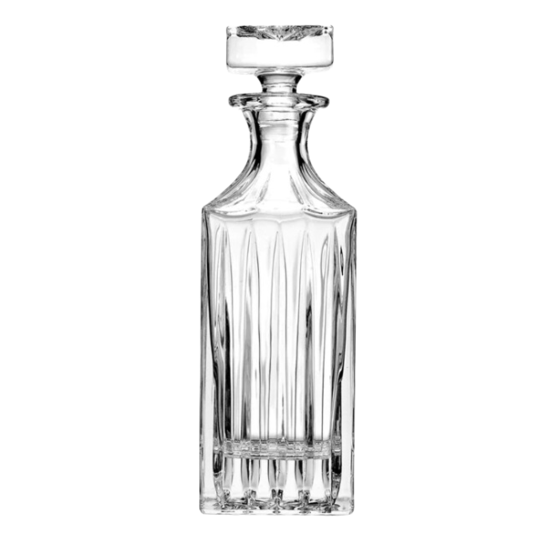 Parallels Crystal Decanter