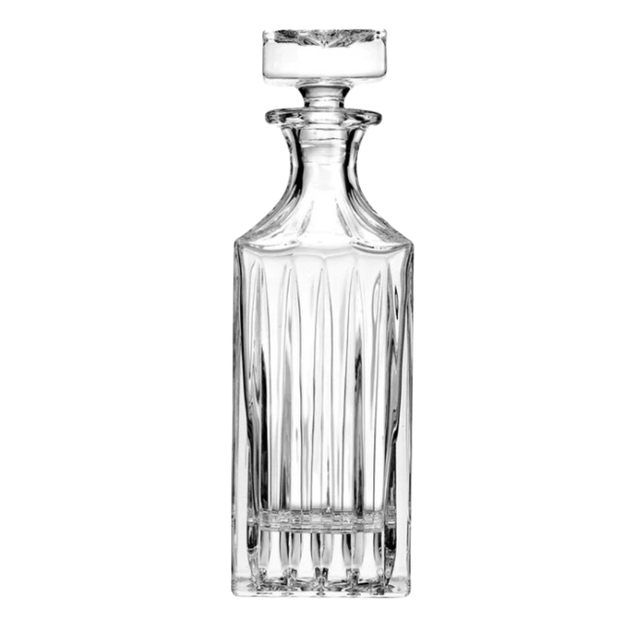 Parallels Crystal Decanter