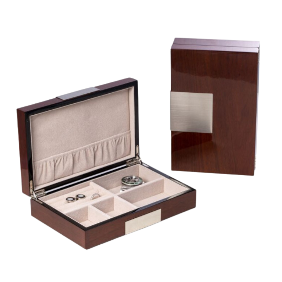 "Prince" Valet Box - Walnut