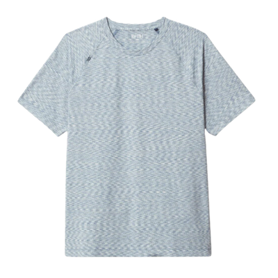 Reign Short Sleeve - True Blue/Aquamarine Space Dye