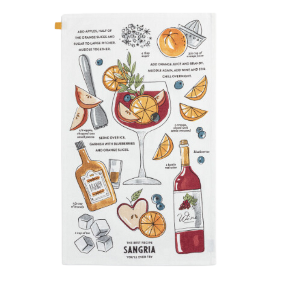 Bar Towel - Sangria