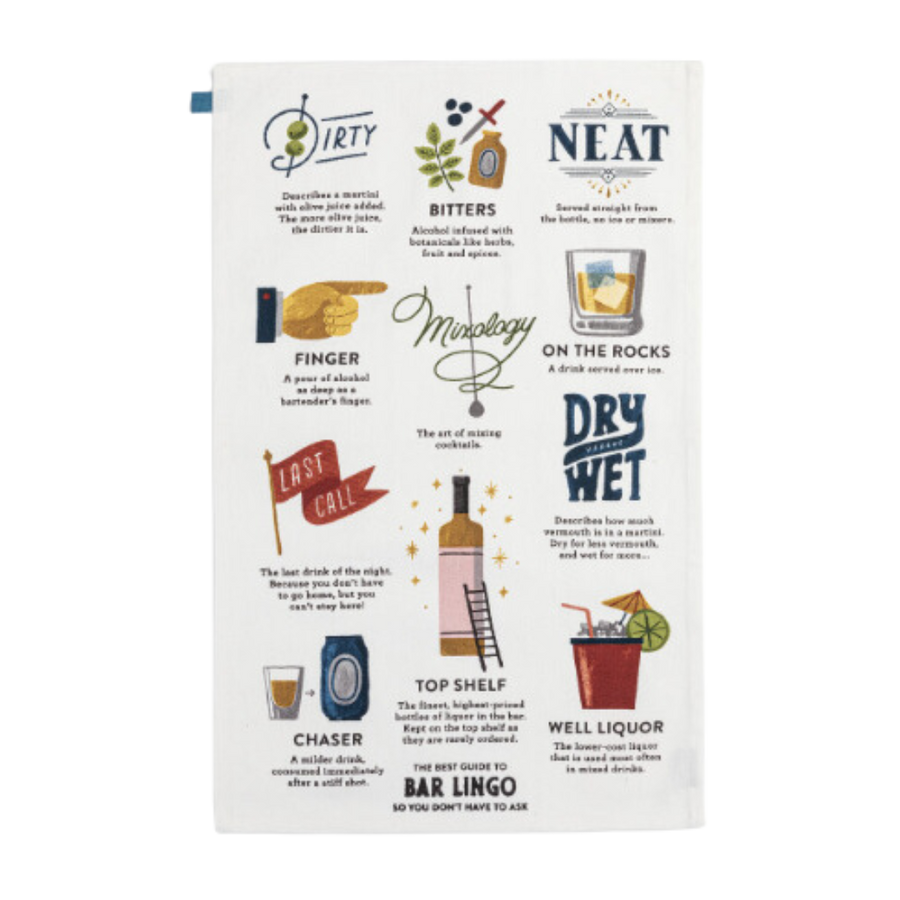 Bar Towel - Bar Lingo