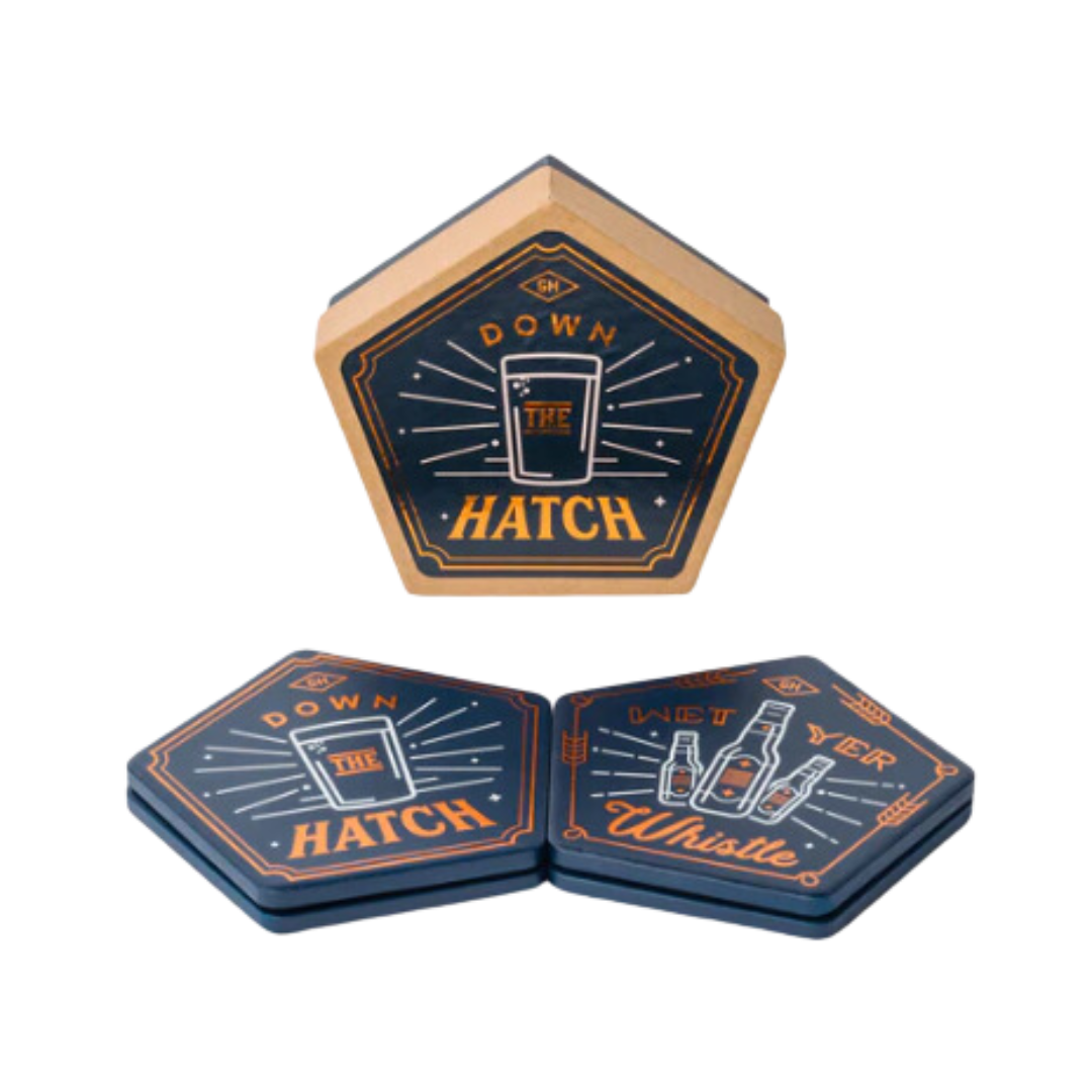 Beer Coasters - Set of 4