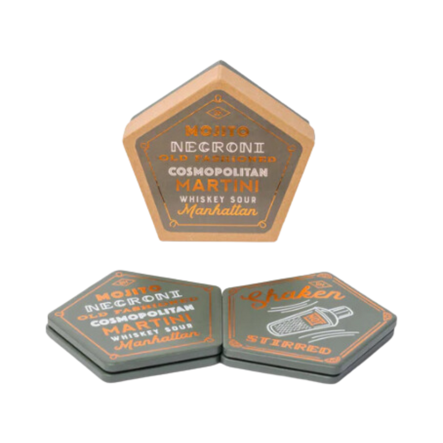 Cocktail Coasters - Set of 4