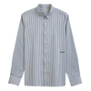 Fulton Stripe Shirt - Navy & White