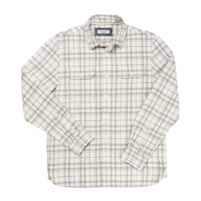 Winter Flannel Utility Shirt - Arctic