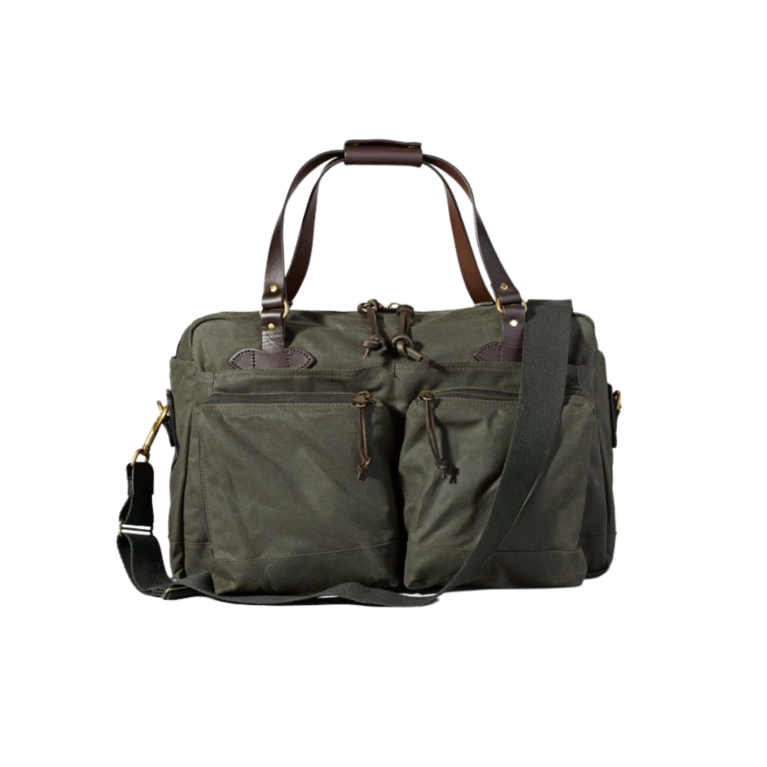 48-Hour Tin Cloth Duffle - Otter Green