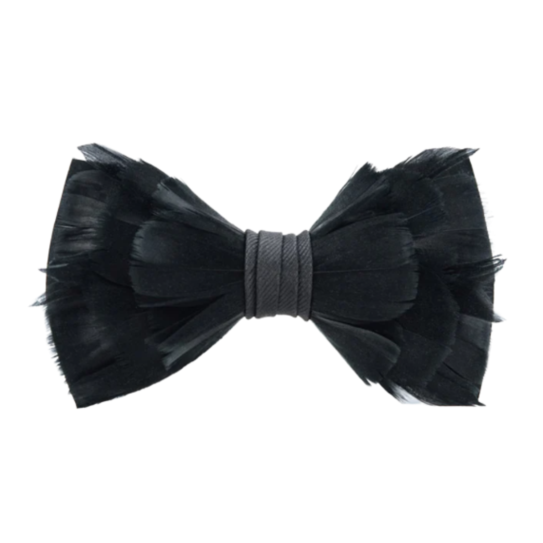 Rice Bow Tie - Goose Feathers