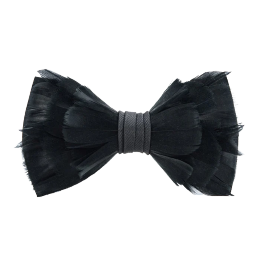 Rice Bow Tie - Goose Feathers
