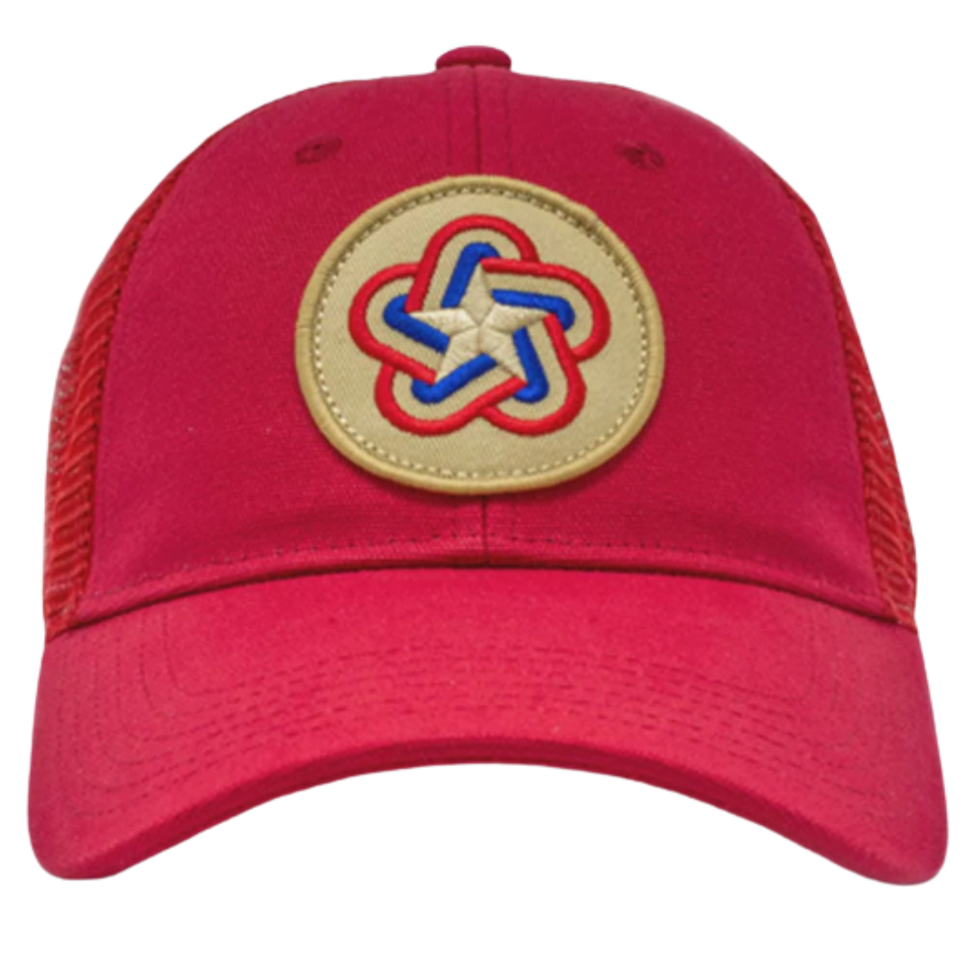 Civil Standard Snapback - U.S. Bicentennial Flag - Red
