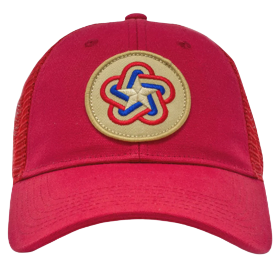 Civil Standard Snapback - U.S. Bicentennial Flag - Red