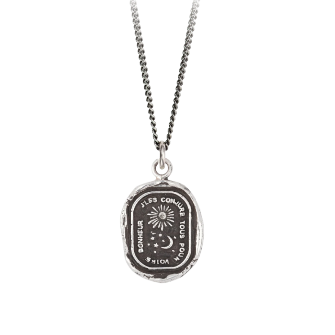 Sterling Silver Talisman Necklace - Everything For You