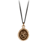 Bronze Talisman Necklace - Brave In Difficulties