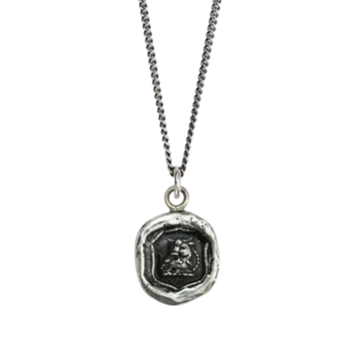 Sterling Silver Talisman Necklace - Fatherhood