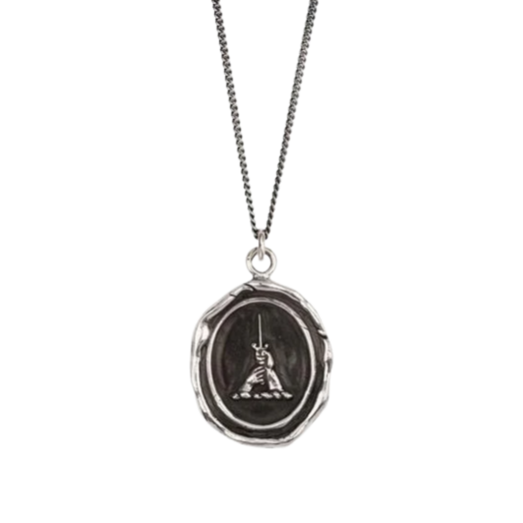 Sterling Silver Talisman Necklace - Brotherhood