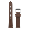 20mm Leather Watch Strap - Brown