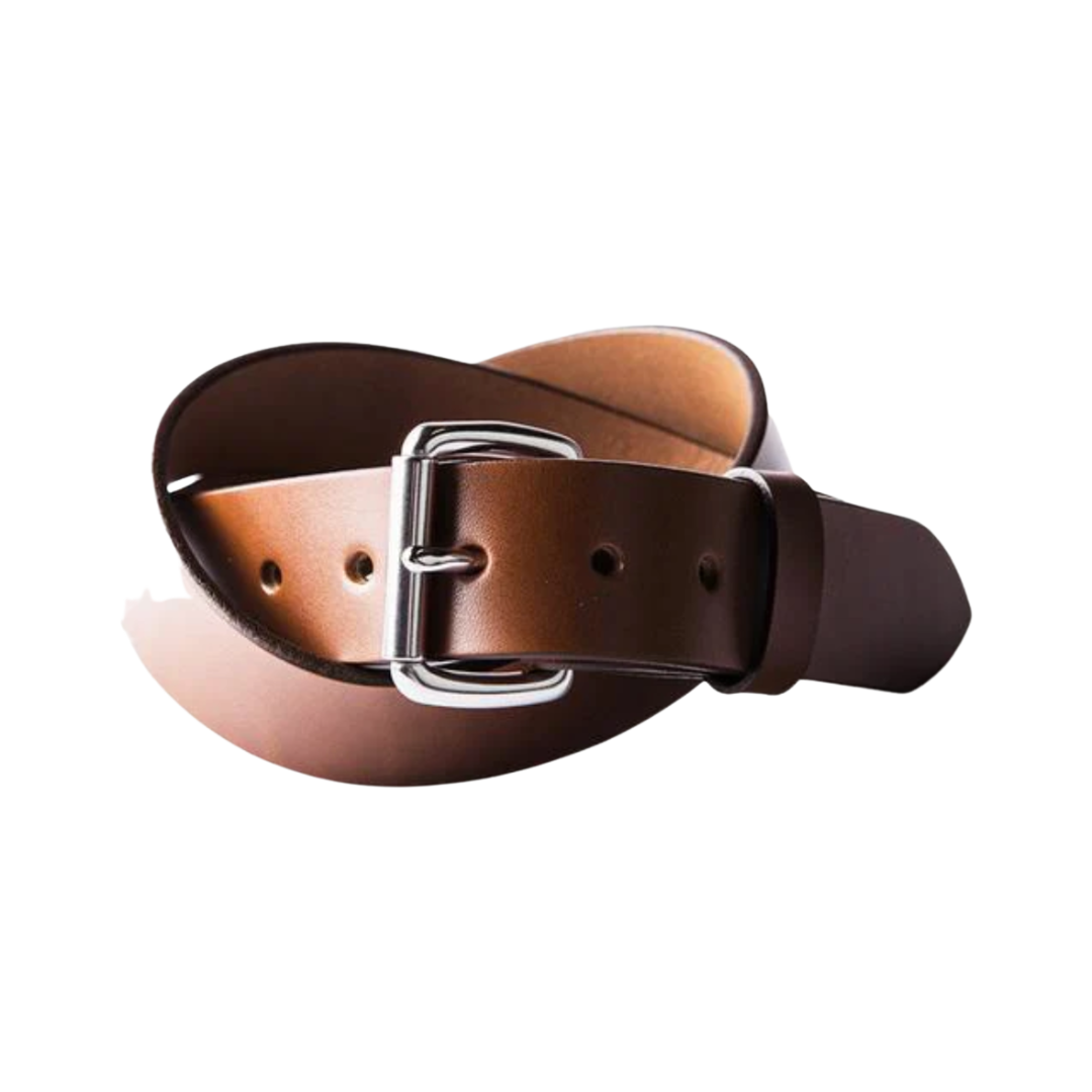 Cognac Standard Belt w/ Stainless Steel Buckle