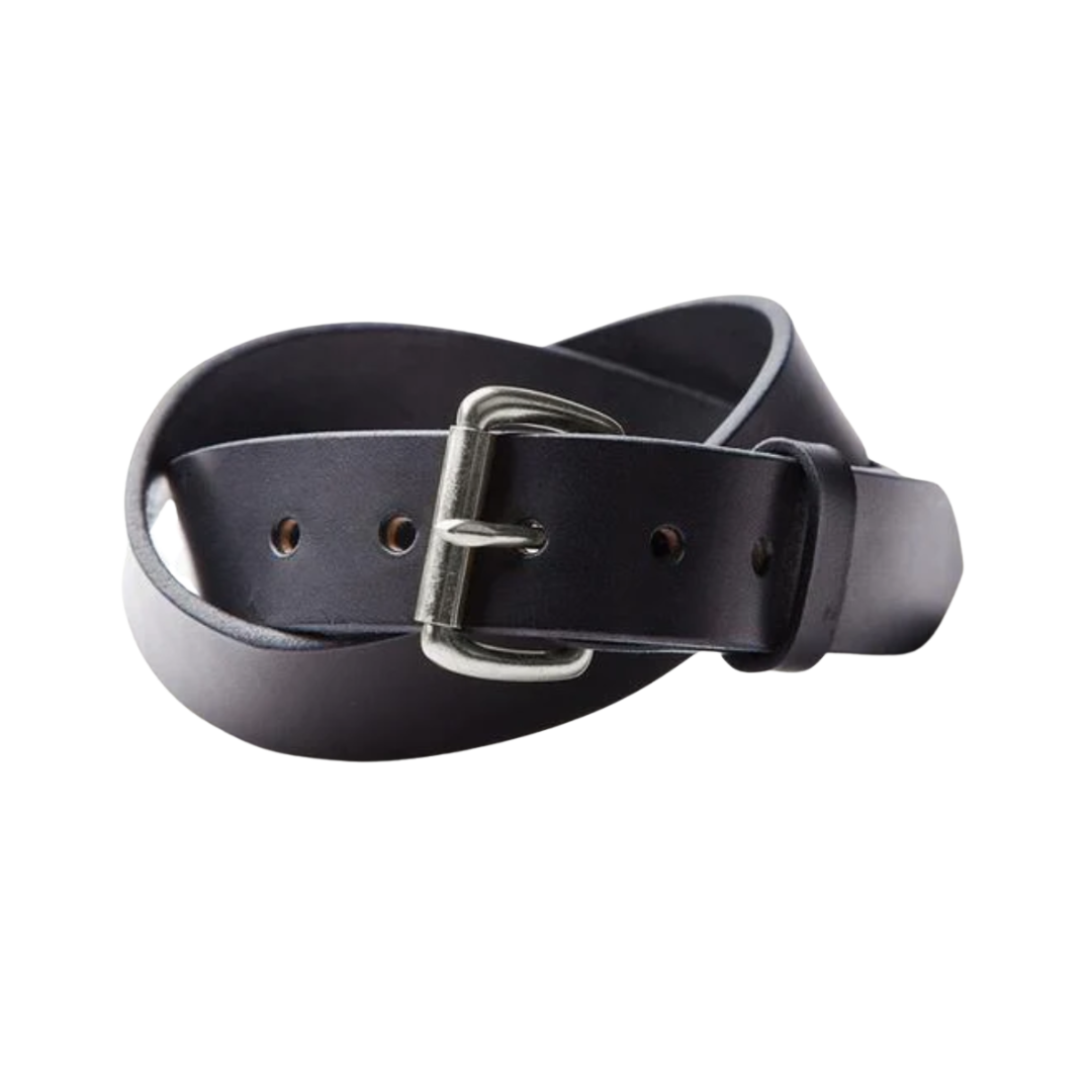 Black Standard Belt w/ Stainless Steel