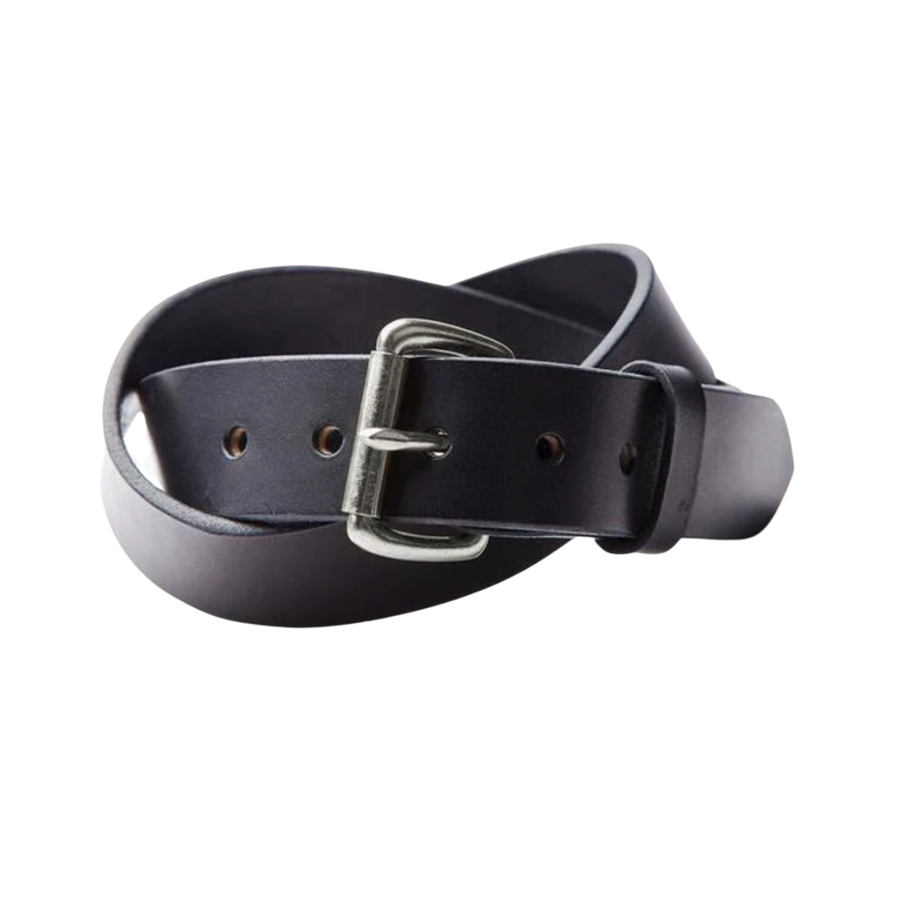 Black Standard Belt w/ Stainless Steel