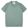 Emery Knit Polo Shirt - Seafoam