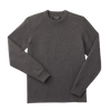 Waffle Knit Thermal Crewneck Blend - Charcoal