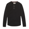 Puremeso Raglan Henley - Black