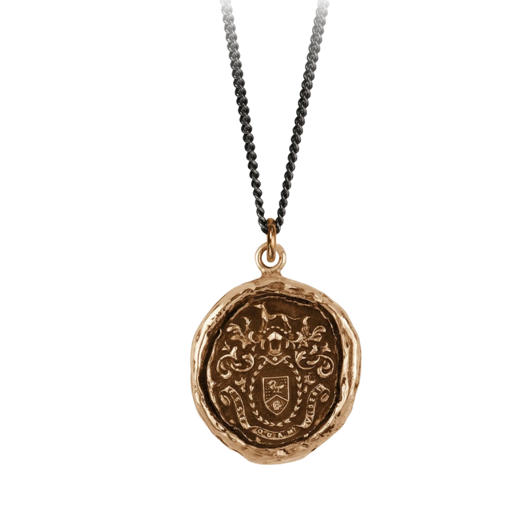 Bronze Talisman Necklace - Authentic