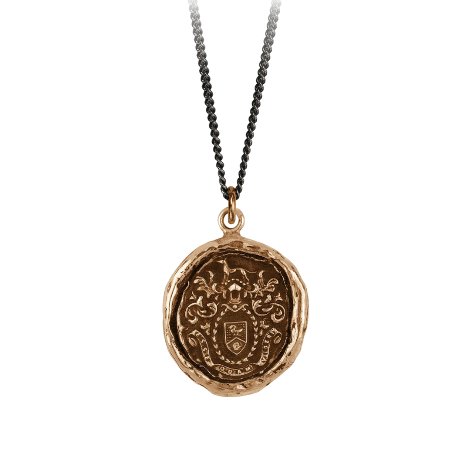 Bronze Talisman Necklace - Authentic